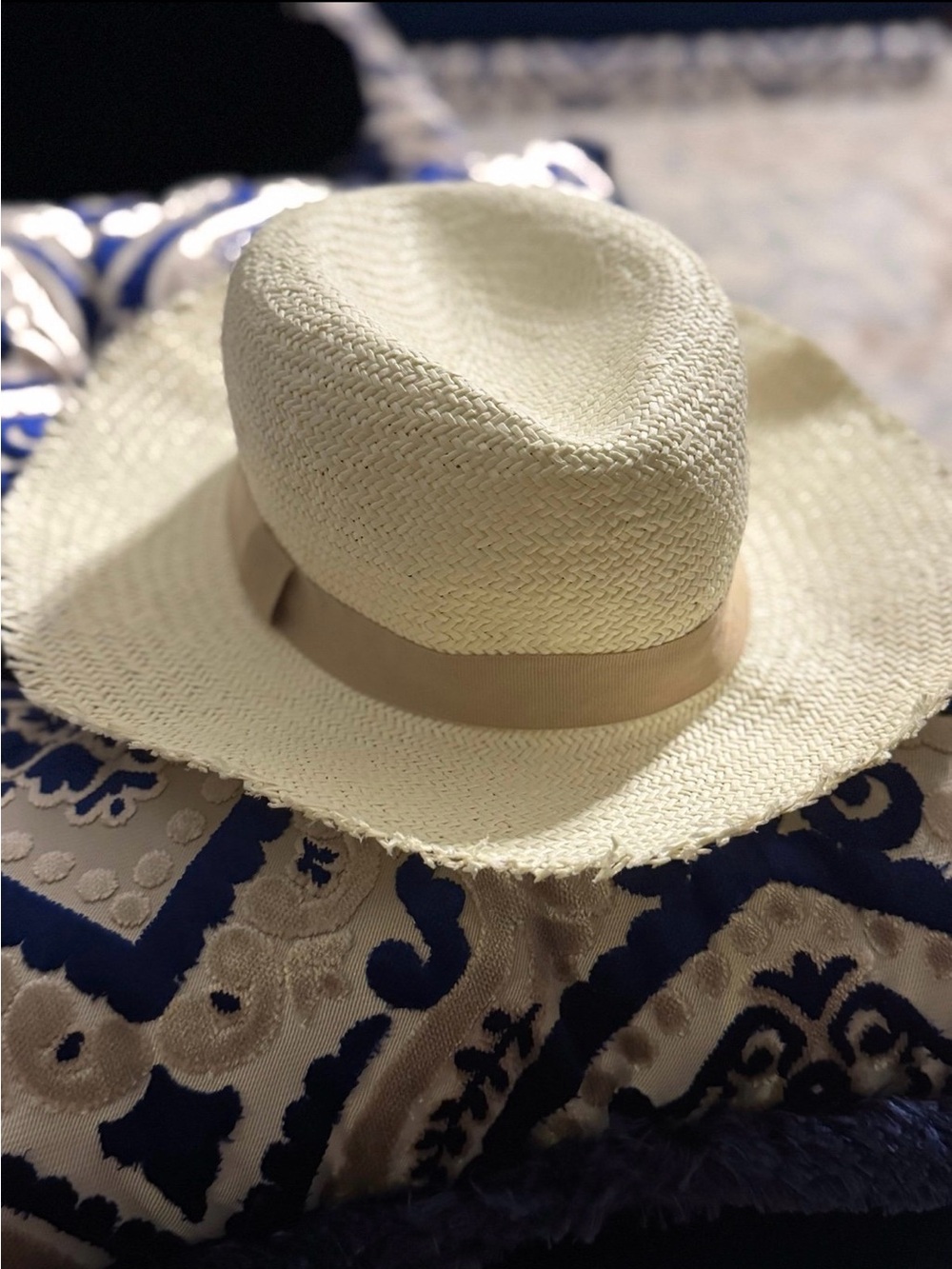 HatAttack travel Hat with Tan Band